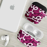 Aotearoa Maori Kowhaiwhai AirPods Case Mawhero Puhoro and Patiki
