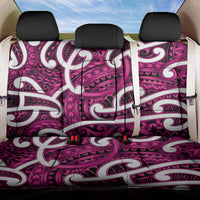 Aotearoa Maori Kowhaiwhai Back Car Seat Cover Mawhero Puhoro and Patiki LT9 One Size Pink - Polynesian Pride