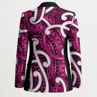 Aotearoa Maori Kowhaiwhai Blazer Mawhero Puhoro and Patiki
