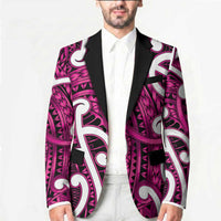 Aotearoa Maori Kowhaiwhai Blazer Mawhero Puhoro and Patiki