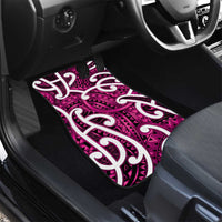 Aotearoa Maori Kowhaiwhai Car Mats Mawhero Puhoro and Patiki