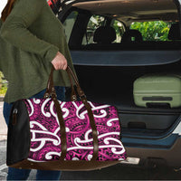Aotearoa Maori Kowhaiwhai Travel Bag Mawhero Puhoro and Patiki LT9 - Polynesian Pride