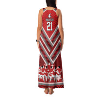 Custom Tonga Rugby Family Matching Tank Maxi Dress and Hawaiian Shirt Tonga Sipi Tau Ngatu Tribal Pattern LT9 - Polynesian Pride