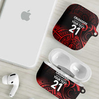 New Zealand Rugby Pacific Custom AirPods Case Whatumoana Maori Tribal Tattoo LT9 - Polynesian Pride