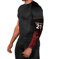 New Zealand Rugby Pacific Custom Arm Sleeves Whatumoana Maori Tribal Tattoo LT9 - Polynesian Pride