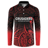 New Zealand Rugby Pacific Custom Button Sweatshirt Whatumoana Maori Tribal Tattoo