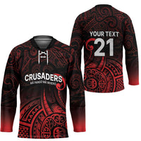 New Zealand Rugby Pacific Custom Hockey Jersey Whatumoana Maori Tribal Tattoo LT9 - Polynesian Pride