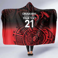 New Zealand Rugby Pacific Custom Hooded Blanket Whatumoana Maori Tribal Tattoo LT9 One Size Gold - Polynesian Pride