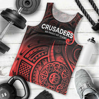 New Zealand Rugby Pacific Custom Men Tank Top Whatumoana Maori Tribal Tattoo LT9 - Polynesian Pride