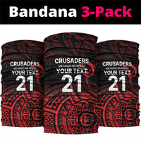 New Zealand Rugby Pacific Custom Neck Gaiter Whatumoana Maori Tribal Tattoo LT9 package One Size: 25*50cm Gold - Polynesian Pride