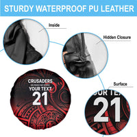 New Zealand Rugby Pacific Custom Spare Tire Cover Whatumoana Maori Tribal Tattoo LT9 - Polynesian Pride