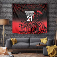 New Zealand Rugby Pacific Custom Tapestry Whatumoana Maori Tribal Tattoo LT9 Gold - Polynesian Pride