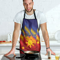 Personalized Philippines Eight Rays Sun Apron Traditional Filipino Igorot Pattern Motif LT9 - Polynesian Pride