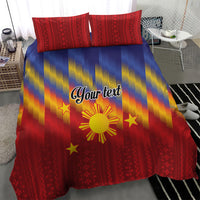 Personalized Philippines Eight Rays Sun Bedding Set Traditional Filipino Igorot Pattern Motif LT9 - Polynesian Pride