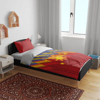 Personalized Philippines Eight Rays Sun Bedding Set Traditional Filipino Igorot Pattern Motif LT9 - Polynesian Pride