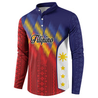 Personalized Philippines Eight Rays Sun Button Sweatshirt Traditional Filipino Igorot Pattern Motif LT9 - Polynesian Pride