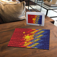 Personalized Philippines Eight Rays Sun Puzzle Traditional Filipino Igorot Pattern Motif LT9 - Polynesian Pride