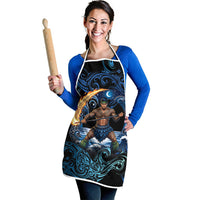 Samoa Siva Afi Apron Fireknife Fire Dance Pacific Tribal Motif LT9 - Polynesian Pride