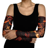 Samoa Siva Afi Dance Fireknife Arm Sleeves Polynesian Heritage Fire Dance LT9 - Polynesian Pride