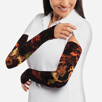 Samoa Siva Afi Dance Fireknife Arm Sleeves Polynesian Heritage Fire Dance LT9 - Polynesian Pride
