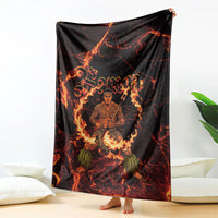Samoa Siva Afi Dance Fireknife Blanket Polynesian Heritage Fire Dance LT9 - Polynesian Pride