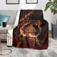 Samoa Siva Afi Dance Fireknife Blanket Polynesian Heritage Fire Dance LT9 - Polynesian Pride