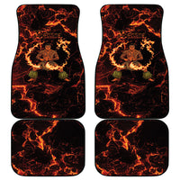 Samoa Siva Afi Dance Fireknife Car Mats Polynesian Heritage Fire Dance LT9 - Polynesian Pride