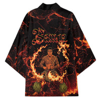 Samoa Siva Afi Dance Fireknife Kimono Polynesian Heritage Fire Dance LT9 - Polynesian Pride