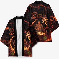 Samoa Siva Afi Dance Fireknife Kimono Polynesian Heritage Fire Dance LT9 - Polynesian Pride