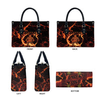 Samoa Siva Afi Dance Fireknife Leather Bag Polynesian Heritage Fire Dance LT9 - Polynesian Pride