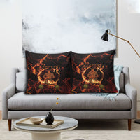 Samoa Siva Afi Dance Fireknife Pillow Cover Polynesian Heritage Fire Dance LT9 - Polynesian Pride