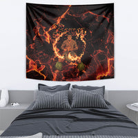 Samoa Siva Afi Dance Fireknife Tapestry Polynesian Heritage Fire Dance LT9 - Polynesian Pride