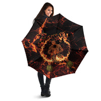 Samoa Siva Afi Dance Fireknife Umbrella Polynesian Heritage Fire Dance LT9 - Polynesian Pride