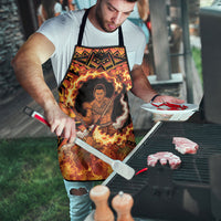 Samoa Siva Afi Dance Fireknife Apron Samoan Tribal Motif Dancing in the Fire LT9 - Polynesian Pride