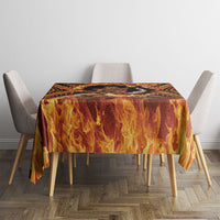 Samoa Siva Afi Dance Fireknife Tablecloth Samoan Tribal Motif Dancing in the Fire LT9 - Polynesian Pride