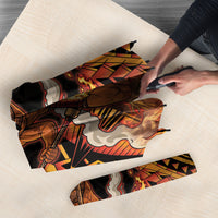 Samoa Siva Afi Dance Fireknife Umbrella Samoan Tribal Motif Dancing in the Fire LT9 - Polynesian Pride