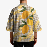 Maku'e Hawaiian Mango Palaka Kimono Aloha Hibiscus Pikake Lei LT9 - Polynesian Pride