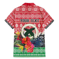 Personalised Vanuatu Joyeux Noel Family Matching Mermaid Dress and Hawaiian Shirt Proud To Be a Ni-Van Sand Drawing Art LT9 - Polynesian Pride