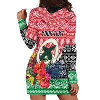 Personalised Vanuatu Joyeux Noel Hoodie Dress Proud To Be a Ni-Van Sand Drawing Art LT9 - Polynesian Pride