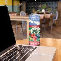 Personalised Shefa Joyeux Noel Skinny Tumbler Proud To Be a Ni-Van Sand Drawing Art LT9 - Polynesian Pride