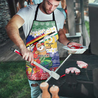 Personalised Torba Joyeux Noel Apron Proud To Be a Ni-Van Sand Drawing Art - Polynesian Pride
