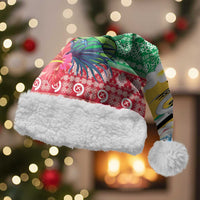 Personalised Torba Joyeux Noel Christmas Santa Hat Proud To Be a Ni-Van Sand Drawing Art - Polynesian Pride