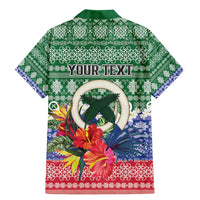 Personalised Torba Joyeux Noel Family Matching Mermaid Dress and Hawaiian Shirt Proud To Be a Ni-Van Sand Drawing Art LT9 - Polynesian Pride