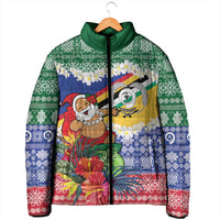 Personalised Torba Joyeux Noel Padded Jacket Proud To Be a Ni-Van Sand Drawing Art - Polynesian Pride