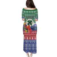 Personalised Torba Joyeux Noel Puletasi Proud To Be a Ni-Van Sand Drawing Art - Polynesian Pride