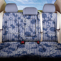 Mokihana Maile Ilima Leis Paniolo Palaka Back Car Seat Cover Hawaiian Polu Spirit LT9 One Size Blue - Polynesian Pride
