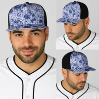Mokihana Maile Ilima Leis Paniolo Palaka Baseball Net Cap Hawaiian Polu Spirit - Polynesian Pride