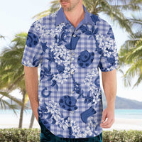 Mokihana Maile Ilima Leis Paniolo Palaka Hawaiian Shirt Hawaiian Polu Spirit LT9 - Polynesian Pride