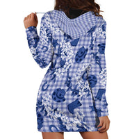 Mokihana Maile Ilima Leis Paniolo Palaka Hoodie Dress Hawaiian Polu Spirit LT9 - Polynesian Pride