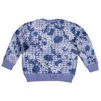 Mokihana Maile Ilima Leis Paniolo Palaka Kid Ugly Christmas Sweater Hawaiian Polu Spirit LT9 - Polynesian Pride